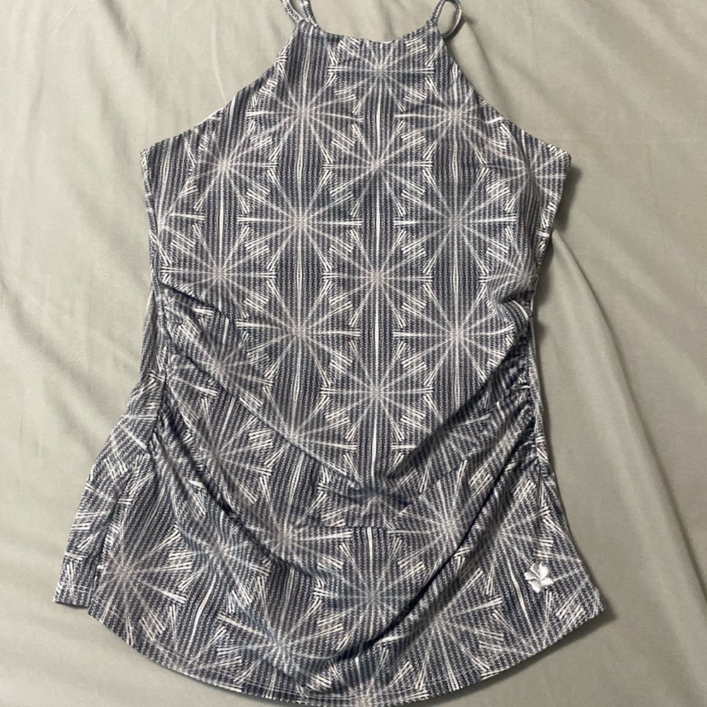 Hapari High-Neck Strappy Tankini Swim Top